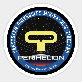 Murderbot Diaries Perihelion Crew Patch Fan Art Sticker